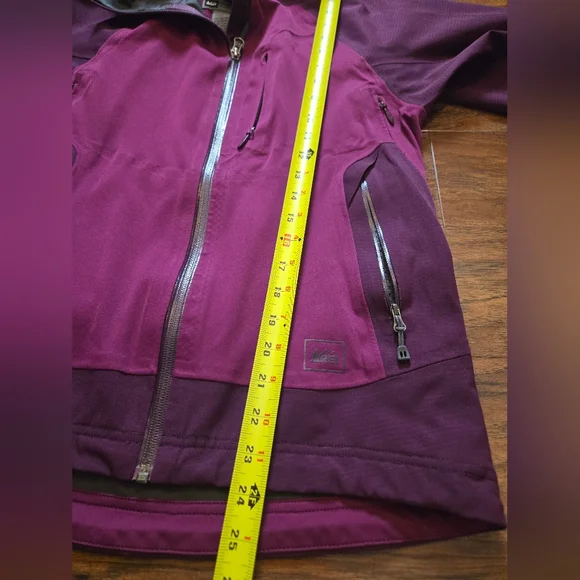REI Elements E1 Softshell Jacket With Hood Size Small - Picture 13 of 16